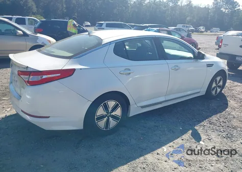 2011 Kia Optima Hybrid Ex from USA, damaged, VIN KNAGM4AD9B5003879